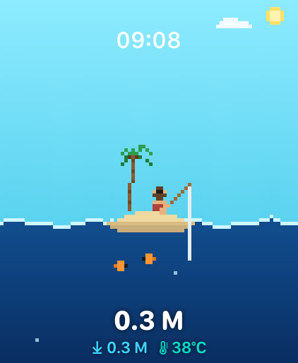 Castaway scene