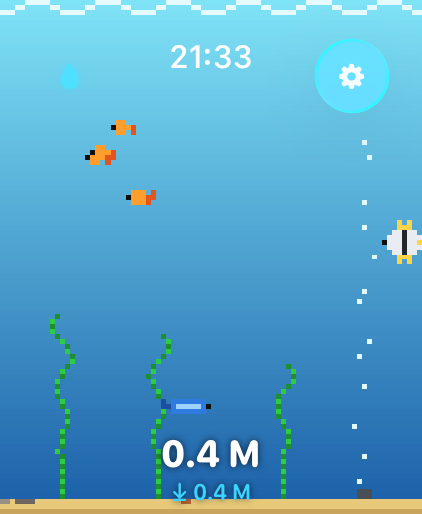 Aquarium scene